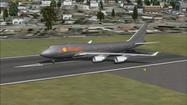 Screenshot 1 — Shell Boeing 747-400x