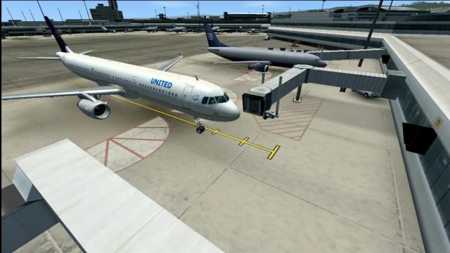 Screenshot 1 — United Airlines Airbus A321