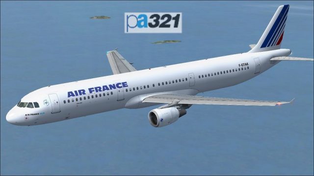 Screenshot 1 — Air France Airbus A321-211