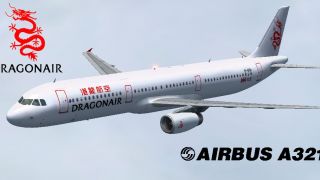 Screenshot 1 — Dragonair Airbus A321 B-HTH.
