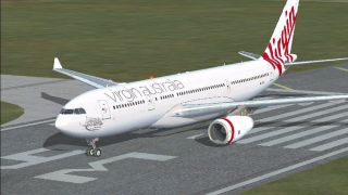 Screenshot 1 — Virgin Australia Airbus A330-200