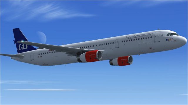 Screenshot 1 — Scandinavian Airlines SAS Airbus A321-231
