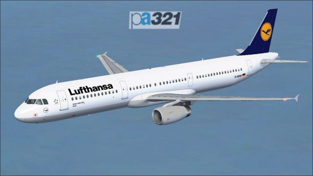 Screenshot 1 — Lufthansa Airbus A321-231