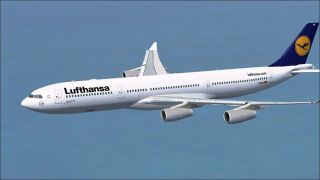 Screenshot 1 — Lufthansa Airbus A340-313