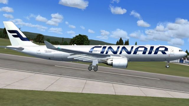 Screenshot 1 — Finnair Airbus A330-300 OH-LTO
