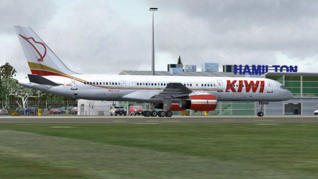 Screenshot 1 — Kiwi Airlines Boeing 757-200