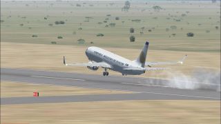 Screenshot 1 — Mexicana de Aviacion Boeing 737-800 Retro