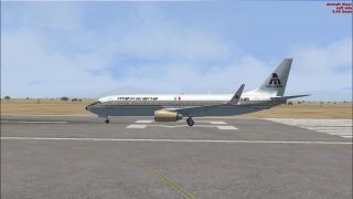 Screenshot 1 — Mexicana de Aviacion Boeing 737-800 Golden Aztec