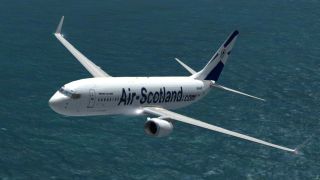 Screenshot 1 — Air Scotland Boeing 737-800