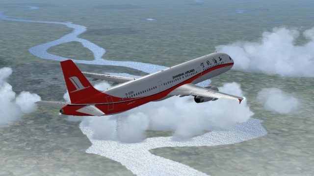 Screenshot 1 — Shanghai Airlines Airbus A321-231