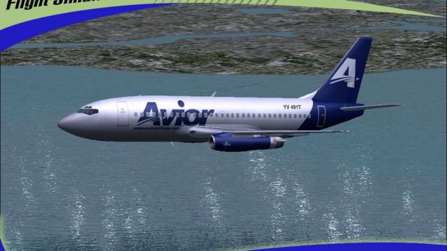 Screenshot 1 — Avior Boeing 737-200