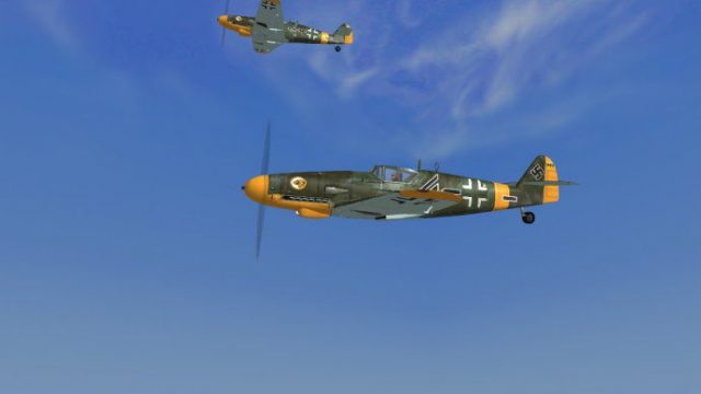 Screenshot 1 — Bf 109G_10 in the colors of Werner Molders as Kommandore, JG51