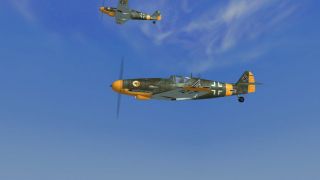 Screenshot 1 — Bf 109G_10 in the colors of Werner Molders as Kommandore, JG51