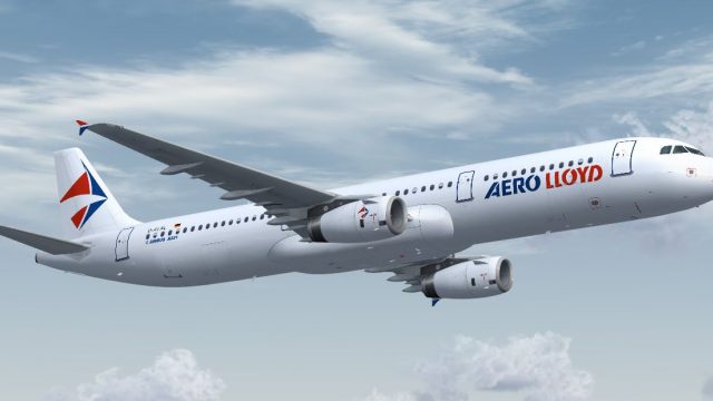 Screenshot 1 — Aero Lloyd Airbus A321-231