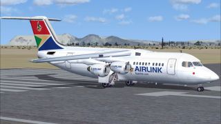 Screenshot 1 — Airlink SA BAe Avro RJ100