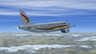 Screenshot 1 — Tibet Airlines Airbus A319-115
