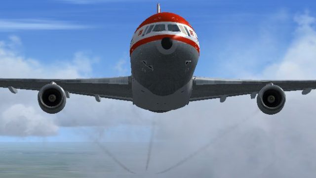 Screenshot 1 — Lockheed L-1011 Engine Smoke