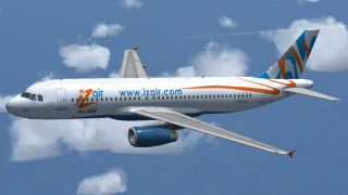 Screenshot 1 — IZair Airbus A320-233