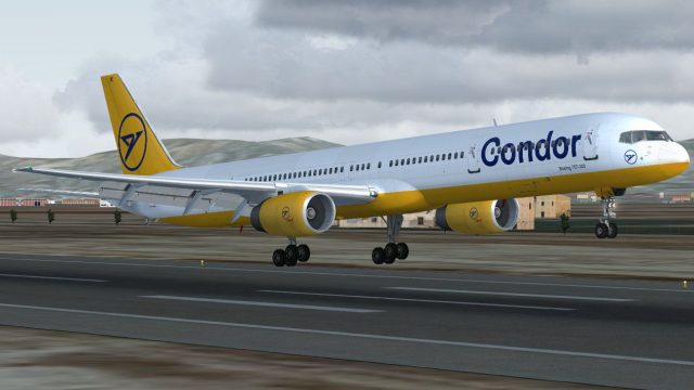 Screenshot 1 — Condor Boeing 757-330