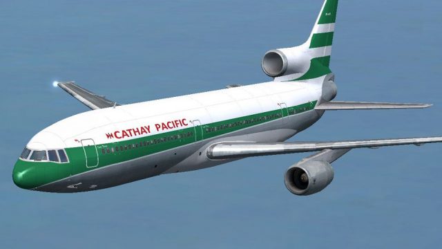 Screenshot 1 — Cathay Pacific Lockheed L1011 Tristar