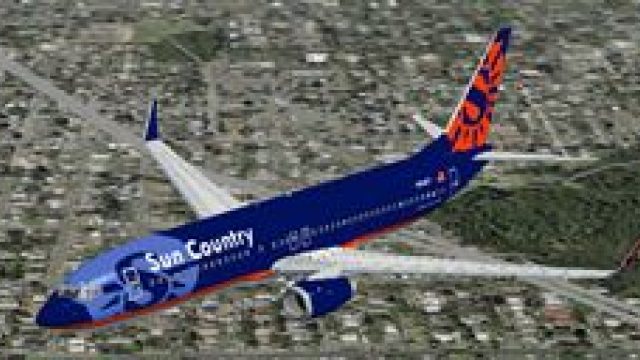 Screenshot 1 — Sun Country Boeing 737-800