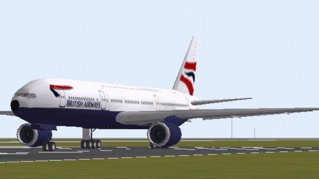 Screenshot 1 — FS2k British Airways Boeing 777-200
