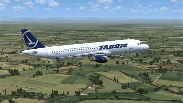 Screenshot 1 — Tarom Airbus A321 / A320