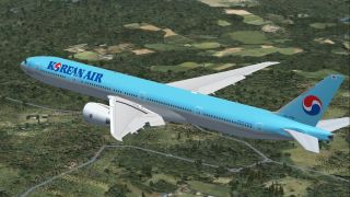 Screenshot 1 — Korean Air Boeing 777-300 ER