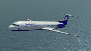 Screenshot 6 — Digital Aviation Fokker 100 Mega Repaint Pack