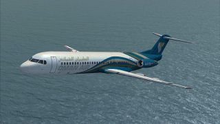 Screenshot 7 — Digital Aviation Fokker 100 Mega Repaint Pack