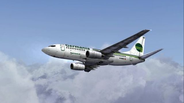 Screenshot 1 — Germania Boeing 737-700