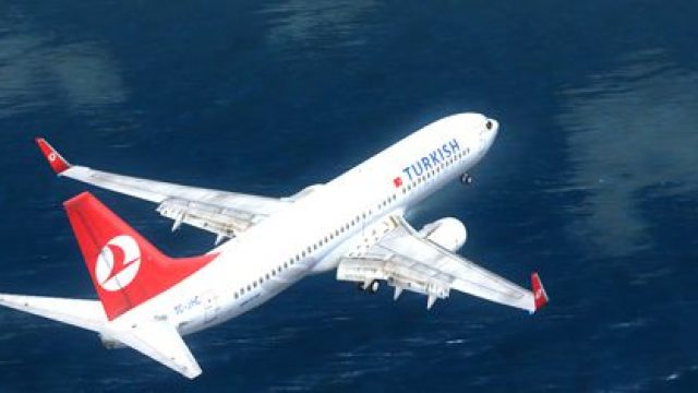 Screenshot 1 — Turkish Airlines iFly Boeing 737-800