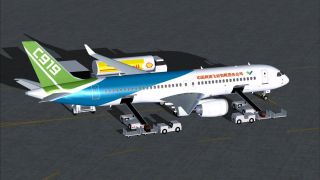Screenshot 1 — Comac House Colors C919
