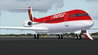 Screenshot 10 — Fokker 100