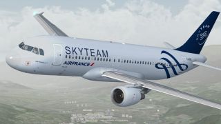 Screenshot 2 — SkyTeam (Air France) Airbus A320-211