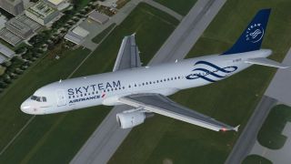 Screenshot 1 — SkyTeam (Air France) Airbus A320-211