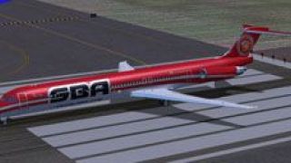 Screenshot 5 — SBA Airlines McDonnell Douglas MD-83