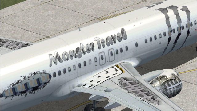 Screenshot 1 — Monster Travel Boeing 737-800