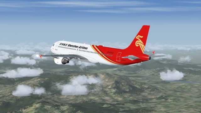 Screenshot 1 — Shenzhen Airlines Airbus A319 And A320