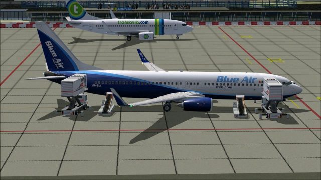 Screenshot 1 — Blue Air Web.com Boeing 737-800
