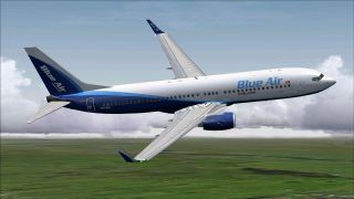 Screenshot 2 — Blue Air Web.com Boeing 737-800