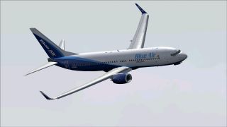 Screenshot 5 — Blue Air Web.com Boeing 737-800