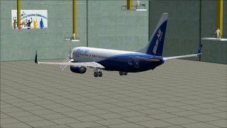 Screenshot 4 — Blue Air Web.com Boeing 737-800