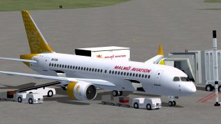 Screenshot 3 — Malmo Aviation CSeries CS100