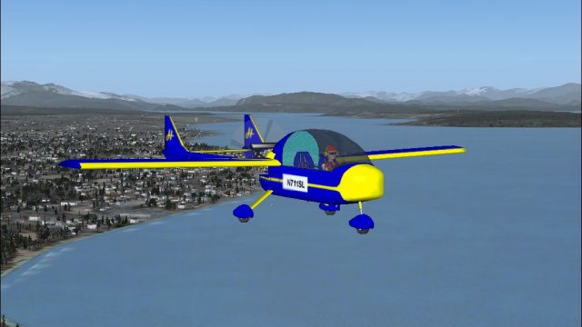 Screenshot 1 — Ultralight Halcom Starlite