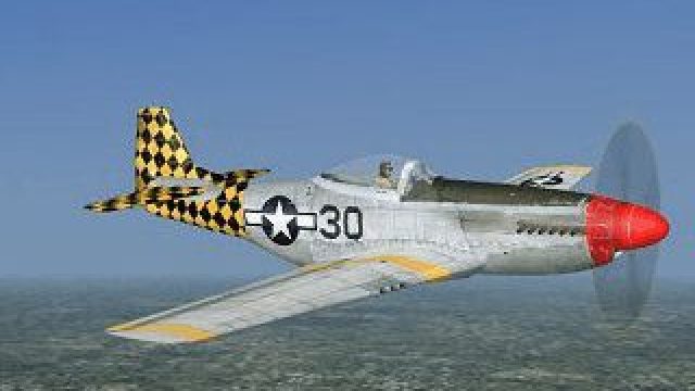 Screenshot 1 — P-51D from the 325th FG