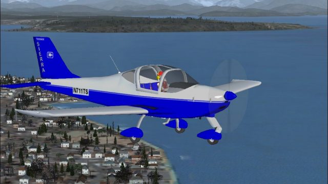 Screenshot 1 — Ultralight Tecnam P2002 Sierra SLSA