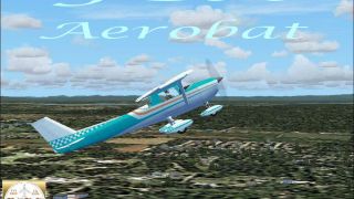 Screenshot 1 — Retro Aqua Green Cessna 150 Aerobat