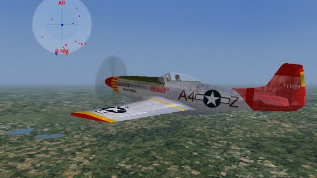 Screenshot 1 — P-51d Tuskegee
