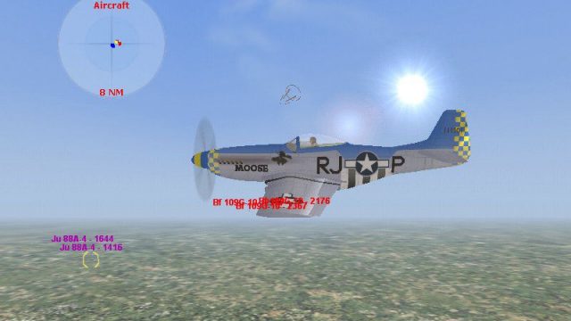 Screenshot 1 — P-51d Moose